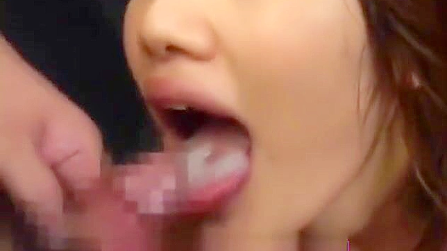 Get Ready for a Sensual Bukkake Experience with Japan's Hottest Teen Gargling Your Cum!