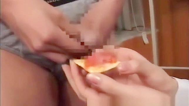 Undressed ~ Real Amateur Clothed Asian Teen Eating Cum in Group Sex!