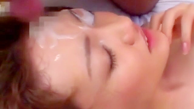 Witness the Splendor of Asian Bukkake - Exclusive Hot Cum Shower Scene!