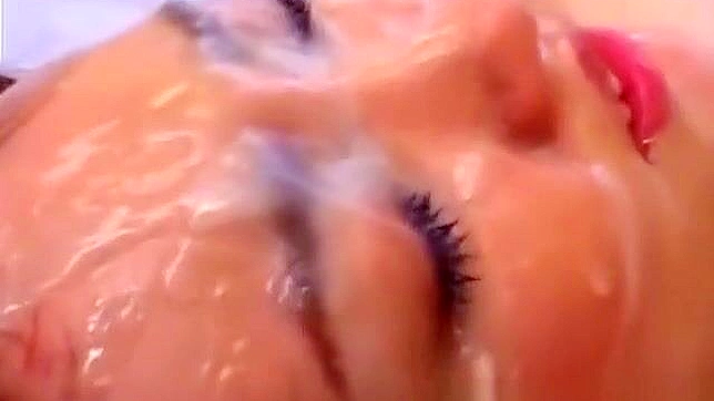 Witness the Splendor of Asian Bukkake - Exclusive Hot Cum Shower Scene!