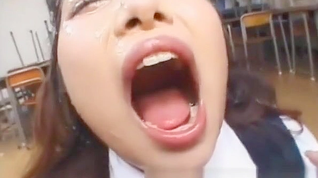 Taste the Luscious Japanese Teens' Exclusive Bukkake Play Session!