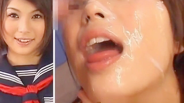 JAV Goddess Azumi Harusaki's Luscious Bukkake Session - Part 4!