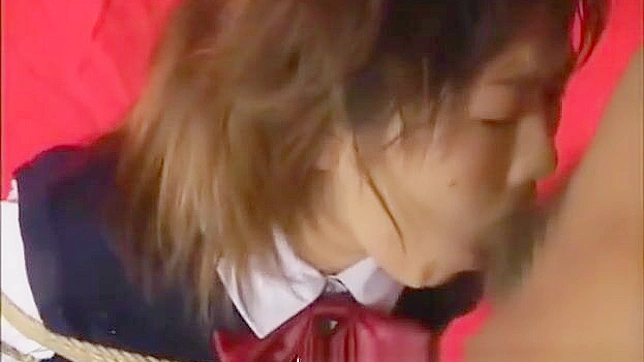 Relish in the Luscious Amateur Japanese Teen's 18+ Bukkake After Sucking Cocks