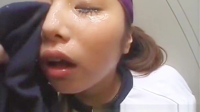 Discover the Alluring Beauty of a Real Japanese Babe Getting Bukkake and Enjoying the Cum!