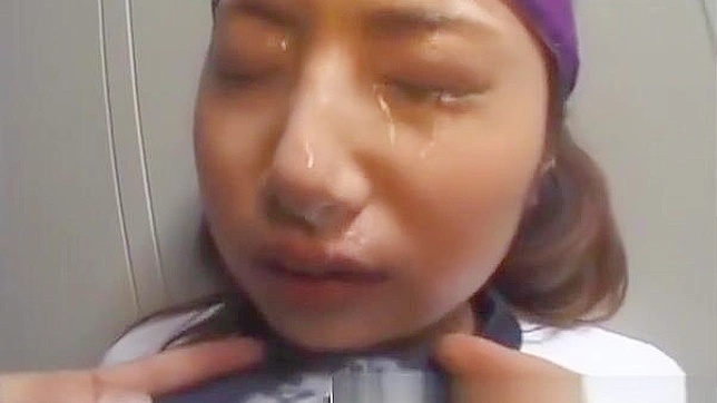 Discover the Alluring Beauty of a Real Japanese Babe Getting Bukkake and Enjoying the Cum!