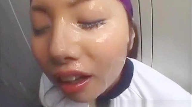 Discover the Alluring Beauty of a Real Japanese Babe Getting Bukkake and Enjoying the Cum!