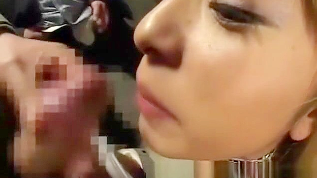 JAV Teen Sensation ~ 18-Year-Old Amateur Gets Bukkake and Facial in Group Sex!