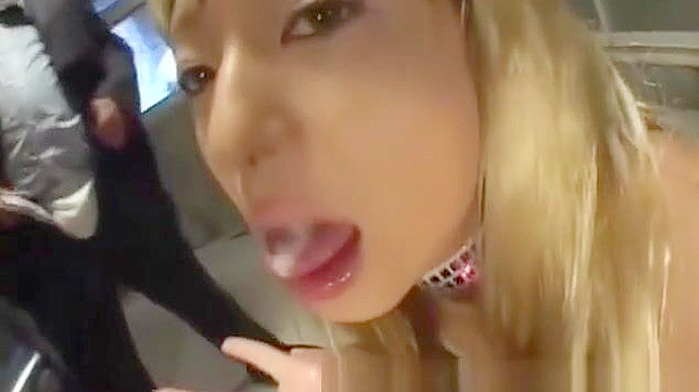 JAV Teen Sensation ~ 18-Year-Old Amateur Gets Bukkake and Facial in Group Sex!