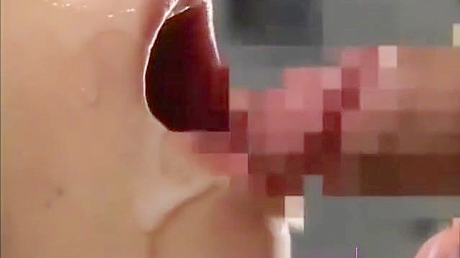 JAV Bukkake Queen ~ Cumslut Blowjob by Alluring MILF