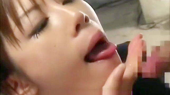 JAV Bukkake Queen ~ Cumslut Blowjob by Alluring MILF