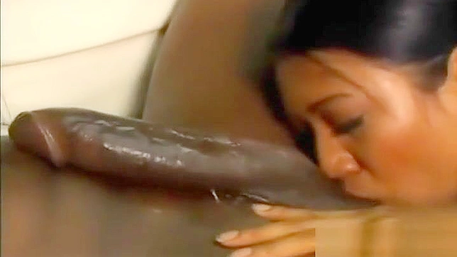 JAV siren sucking on her first black dick - Part 1