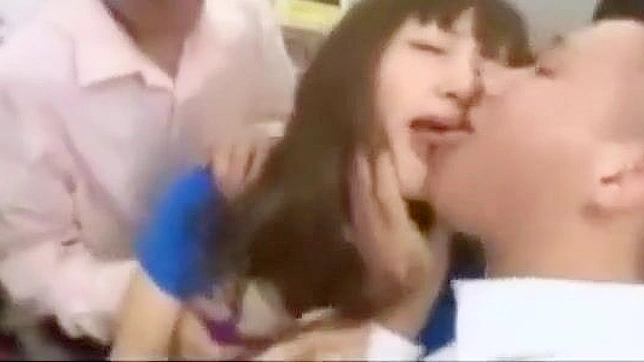 Japanese Beauty Gets Gangbanged at McDonalds - Must See JAV Scene!