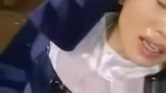 Enchanting Japanese Teen Nun Gets Drenched in Bukkake