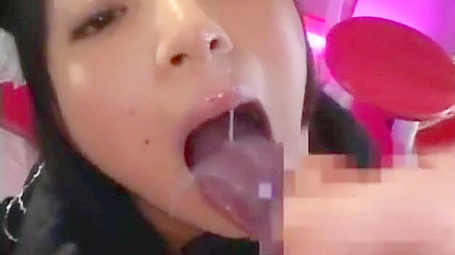 Tsugumi Hoshino's Explosive Gothic Girl-on-Girl Sex with Semen!