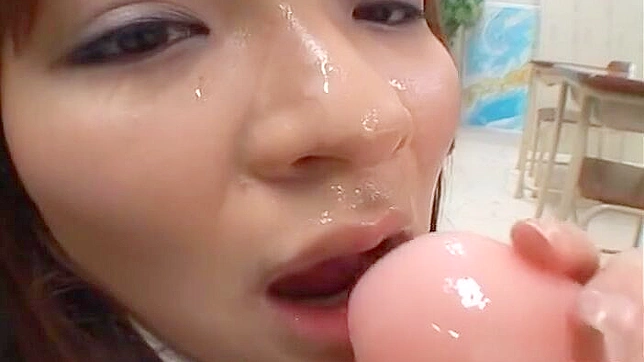 JAV Goddess Mao Kataoka Gives Epic Facial Cumshot!