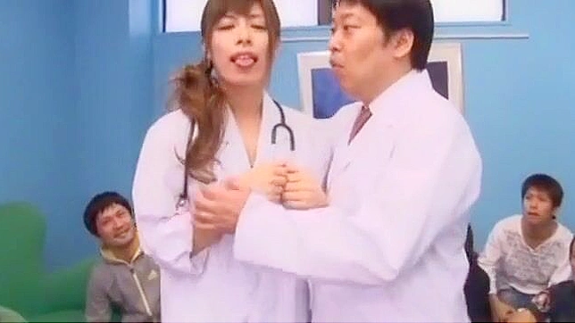 Japanese Enchantress Chloe Fujisaki's Luscious Fingering in Medical JAV Video