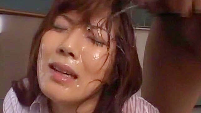 Experience the Sensual Allure of Japanese Beauty Hitomi Nakagawa in this Cumshots and Facial JAV Masterpiece