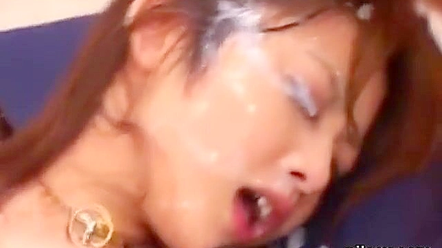 JAV Cutie Bukkake Moment ~ Stunning Japanese Girl Gets Drenched in Hot Jizz!