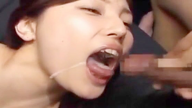 JAV Beauty Swallows Multiple Cumshots ~ The Ultimate Blowjob Experience