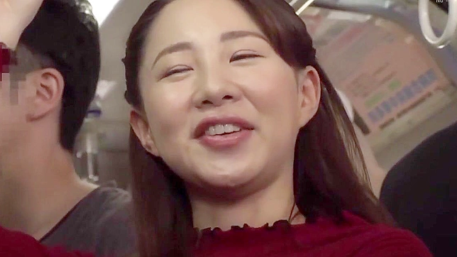 JAV Exclusive ~ Curvy Wife Teases and Taunts Molester on the Bus