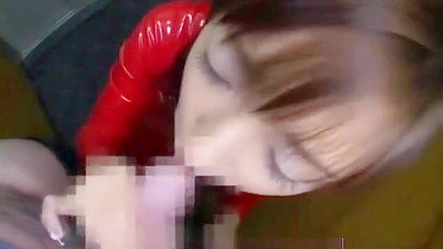 JAV Enchantress Swallows Her Lover's Cum ~ A Luscious Japanese Babe's Seductive Act