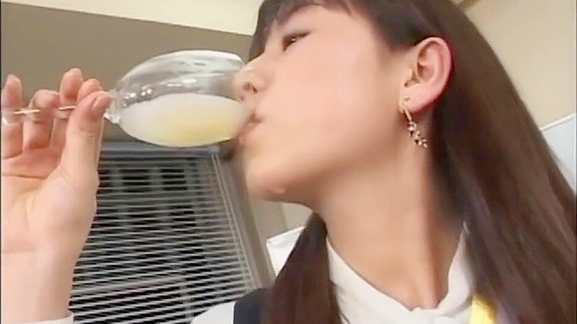 JAV MILF Swallows with Enthusiasm ~ The Ultimate Cum-Slurping Experience