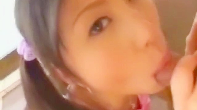 Beautiful Japanese Enchantress Gives Luscious Facial in Steamy Bathroom