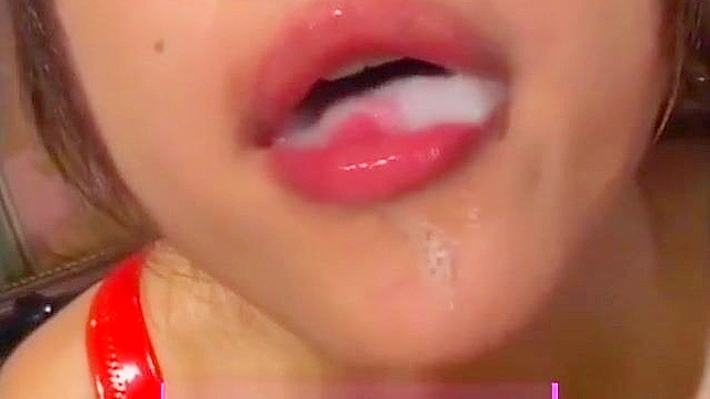 Meet the Luscious Bukkake Queen of Japan ~ Enchanting Slut Gulping Down Cums Like a Pro!