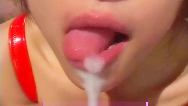 Meet the Luscious Bukkake Queen of Japan ~ Enchanting Slut Gulping Down Cums Like a Pro!