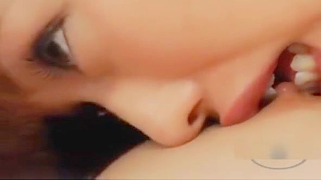 Witness the Ultimate Female Pleasure: Two Asian Beauties in 69 Position, Nipples Licking and Sucking each other on the Bed