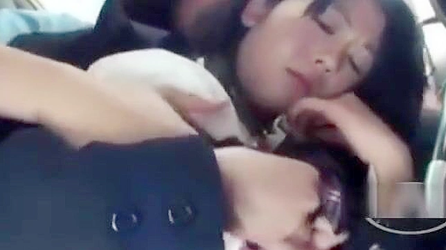 Chinese Porn: Luscious Enchantress Tempts Younger Girl with Steamy Makeout Session aboard a Train