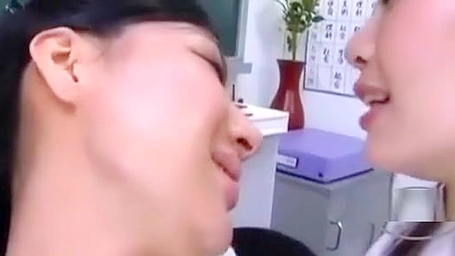 Watch: Naughty Teacher Sucks and Licks Her Students' Noses in the Classroom