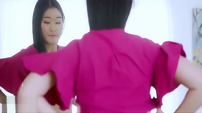 Forbidden Desires: Two Luscious Chinese Step-Sisters' Lesbian Romp in the Bedroom