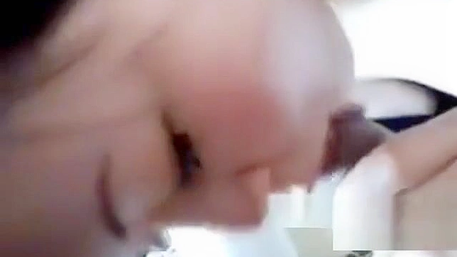 Chinese Beauty Gives Ultimate Blowjob to Hairy Lover & Drinks His Cum!