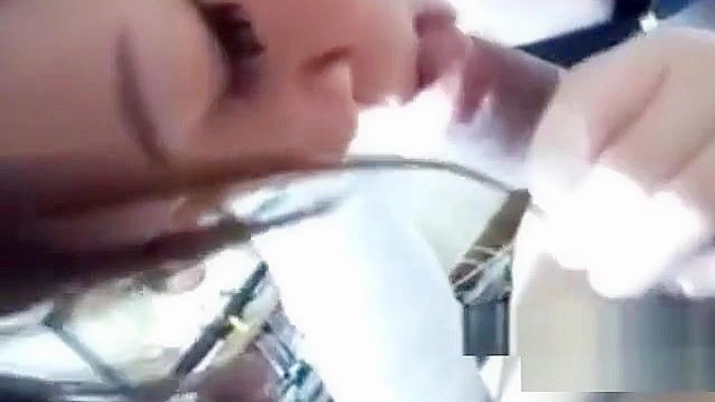 Chinese Beauty Gives Ultimate Blowjob to Hairy Lover & Drinks His Cum!