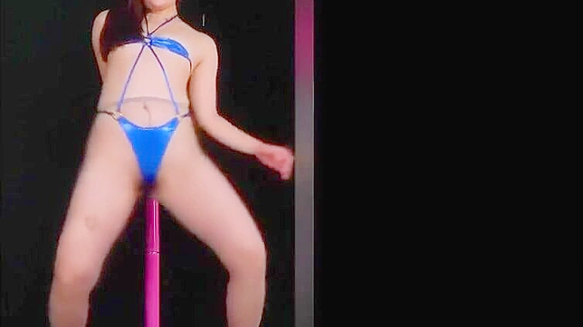 Japanese Mature Beauty Strips Down in Erotic Dance Show!