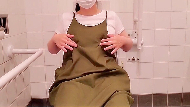 Japanese Beauty Explores Her Desires in a Steamy Bathroom Escape