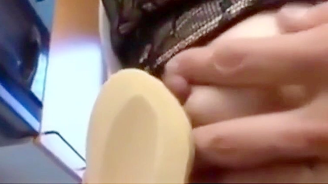 Japanese Porn ~ Nipple Play with Utensils - A Luscious Experience for Your Eyes Only!