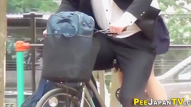 Japan Babe's Public Panty Peek ~ Mesmerizing Wetness Revealed!