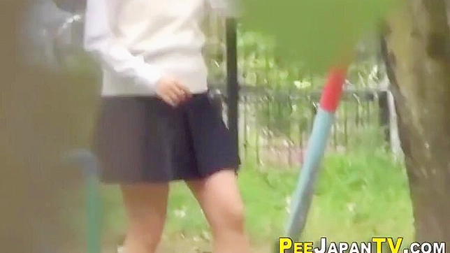 Japan Babe's Public Panty Peek ~ Mesmerizing Wetness Revealed!