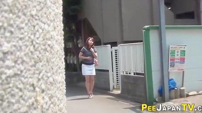 Japanese Coeds Expose Their Naughty Side with Public Urination