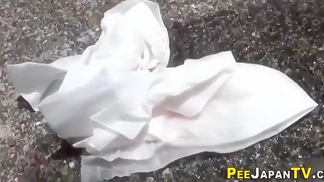 Japanese Coeds Expose Their Naughty Side with Public Urination