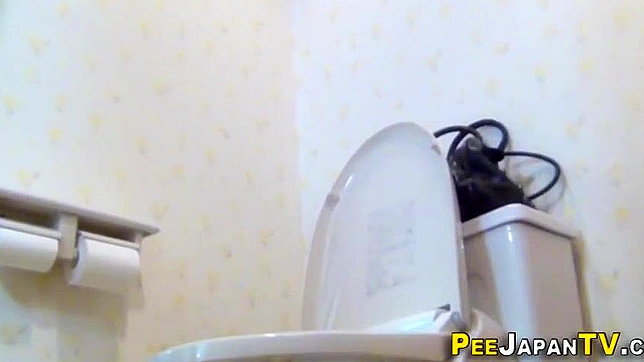 Japanese Teen solo play in the bathroom - 18+ only!