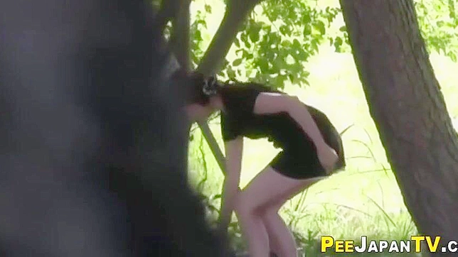 Japanese Beauty Peeing in Public ~ Indulge in an Alluring Experience!