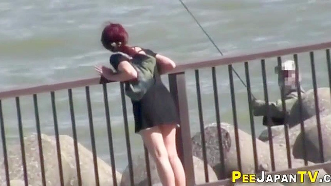 Japanese Beauty Peeing in Public ~ Indulge in an Alluring Experience!