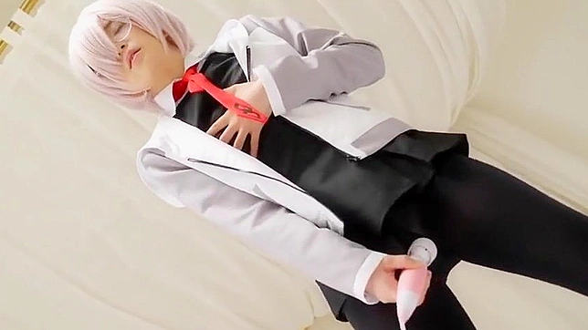 Japanese Cosplayer in Luscious Pantyhose - Alluring Amateur Sex