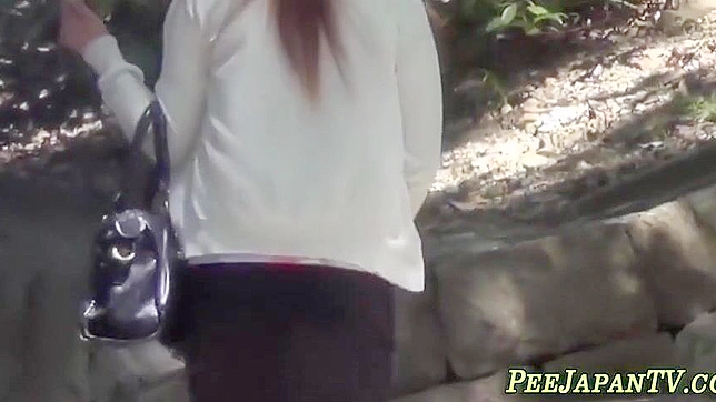 Wet and Wild ~ Asian Fetish Peeing Outdoors