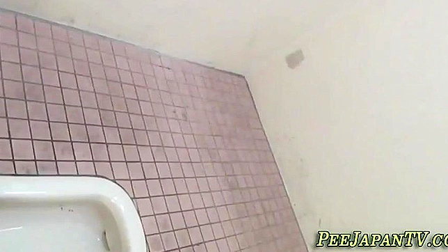 Japanese Porn ~ Luscious Amateur Girl Peeing in Public