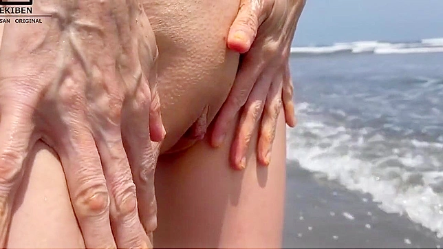 Experience the Luscious Lovemaking of a Sluty Big Clit Goddess at the Seashore ~ Japanese Porn Series Chapter 3 with Strip Dance