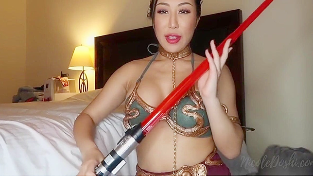 Experience the Ultimate Japanese Porna ~ Naughty and Elegant with Princess Leia and Nicole Doshi